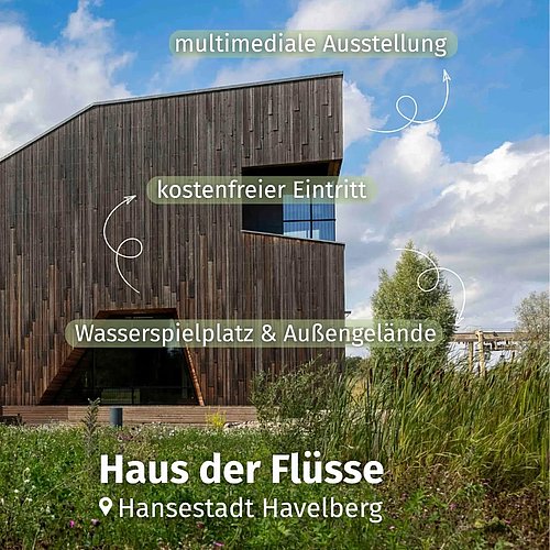 #altmarkliebe: Stickerpartner Haus der Flüsse in der Hansestadt Havelberg 

Mitten im UNESCO-Biosphärenreservat...